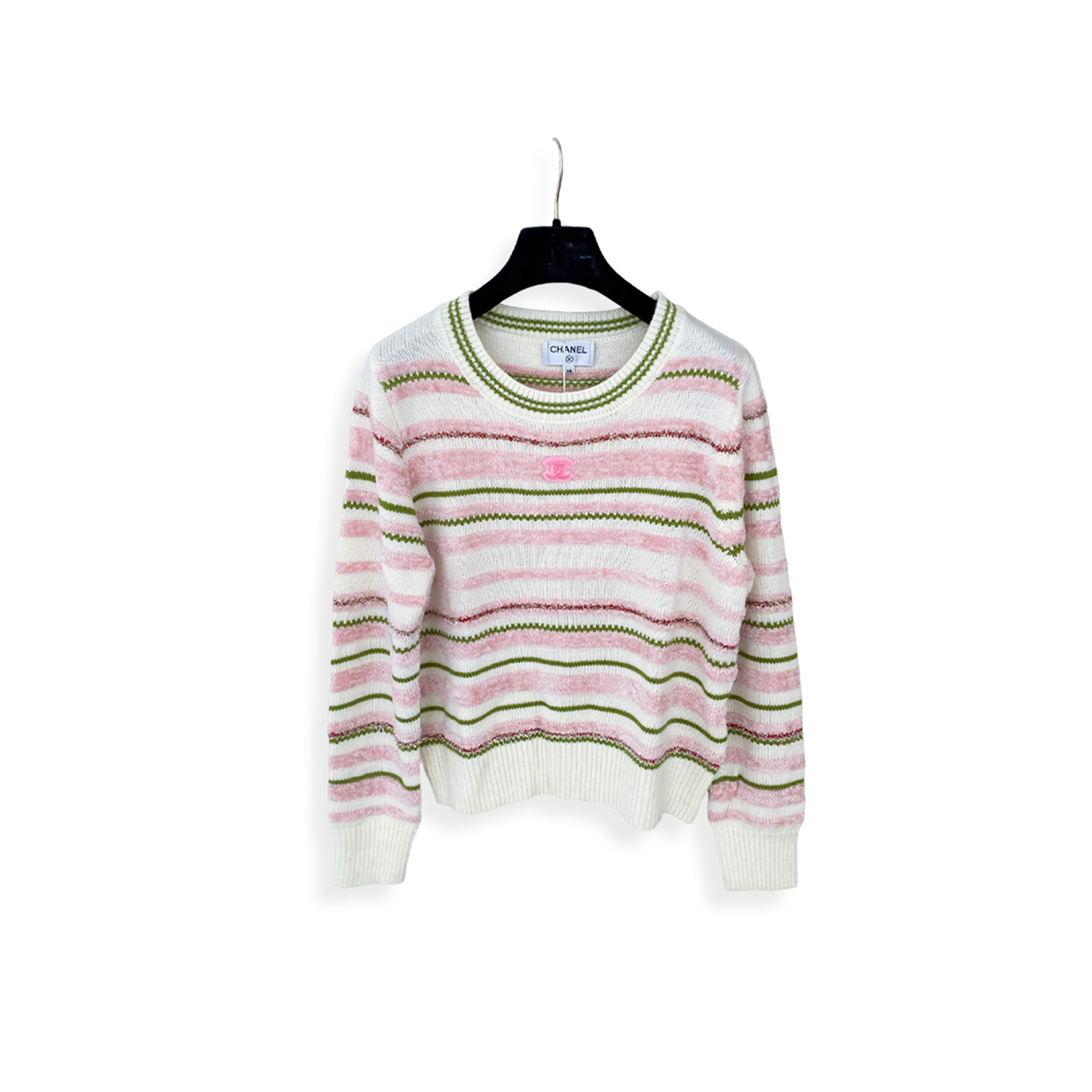 Ch**el crew neck cardigan